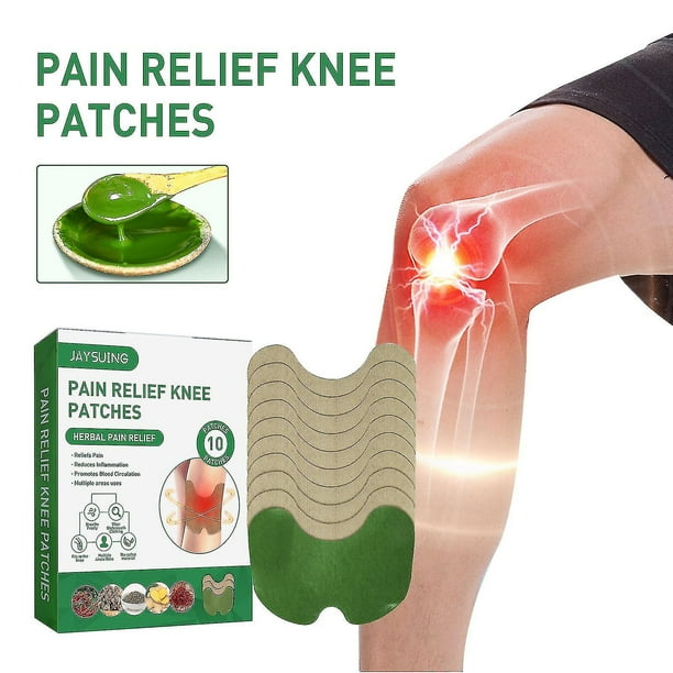 Herbal Knee Pain Relief Patches - 100% Results, Money Back Guarantee